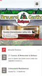 Mobile Screenshot of brauereigasthof-rothaus.de